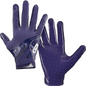 Repsters RPG1 Football Gloves - Adult Size Medium in Eggplant